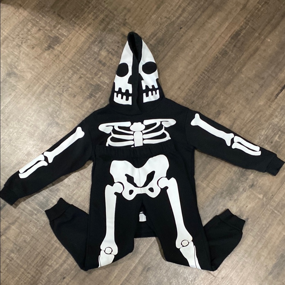 Skeleton Hoodie Costume